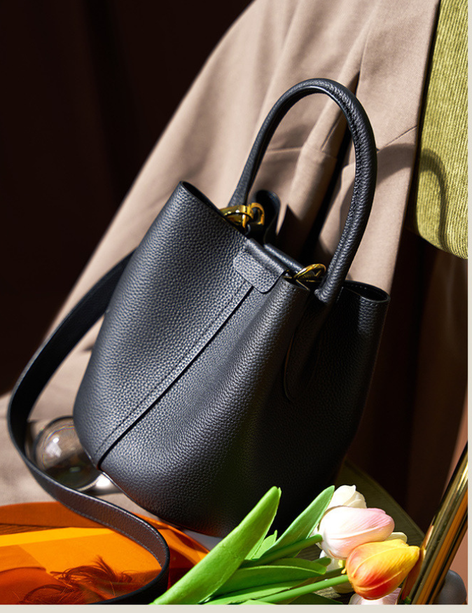 Ella-Rose™ - High Quality Crossbody Bucket