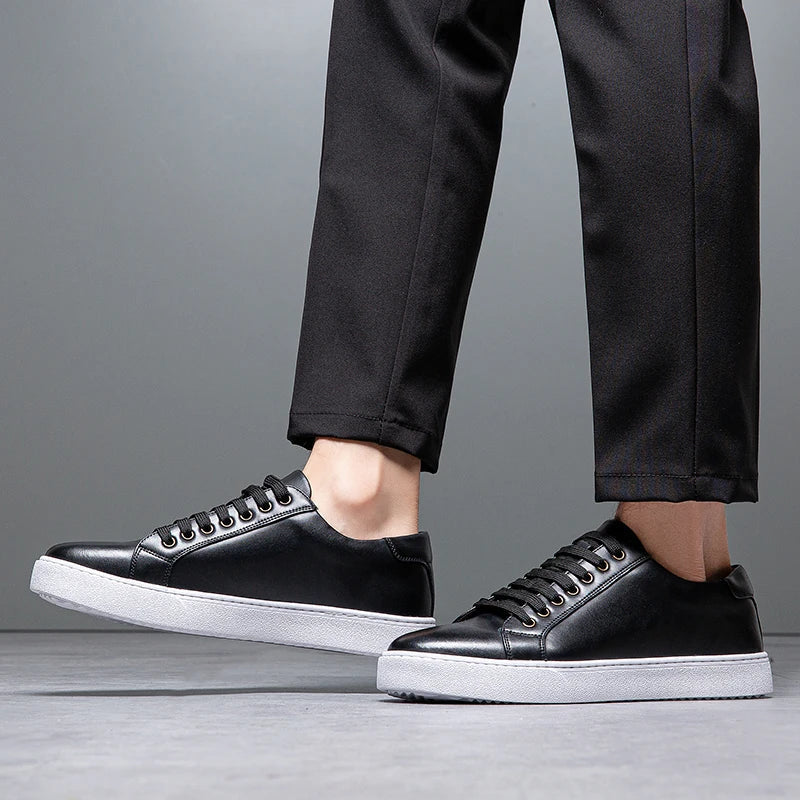 Leather Basket for Men