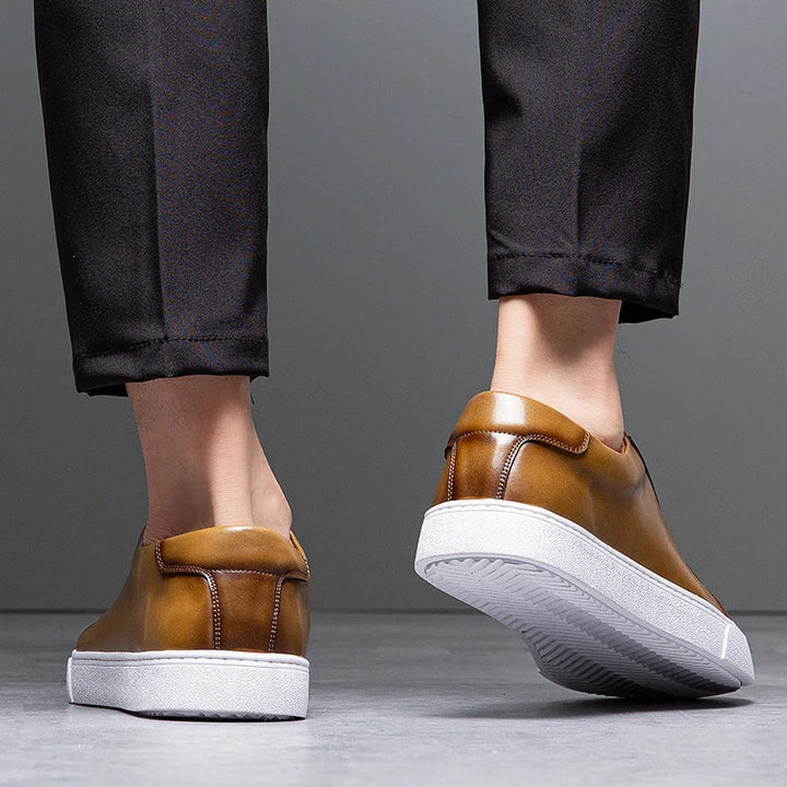 Leather Basket for Men
