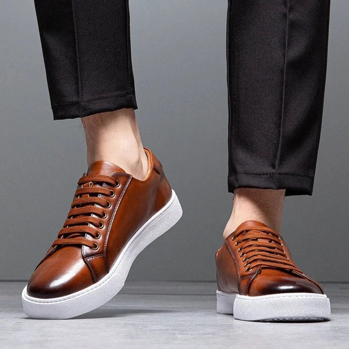 Leather Basket for Men