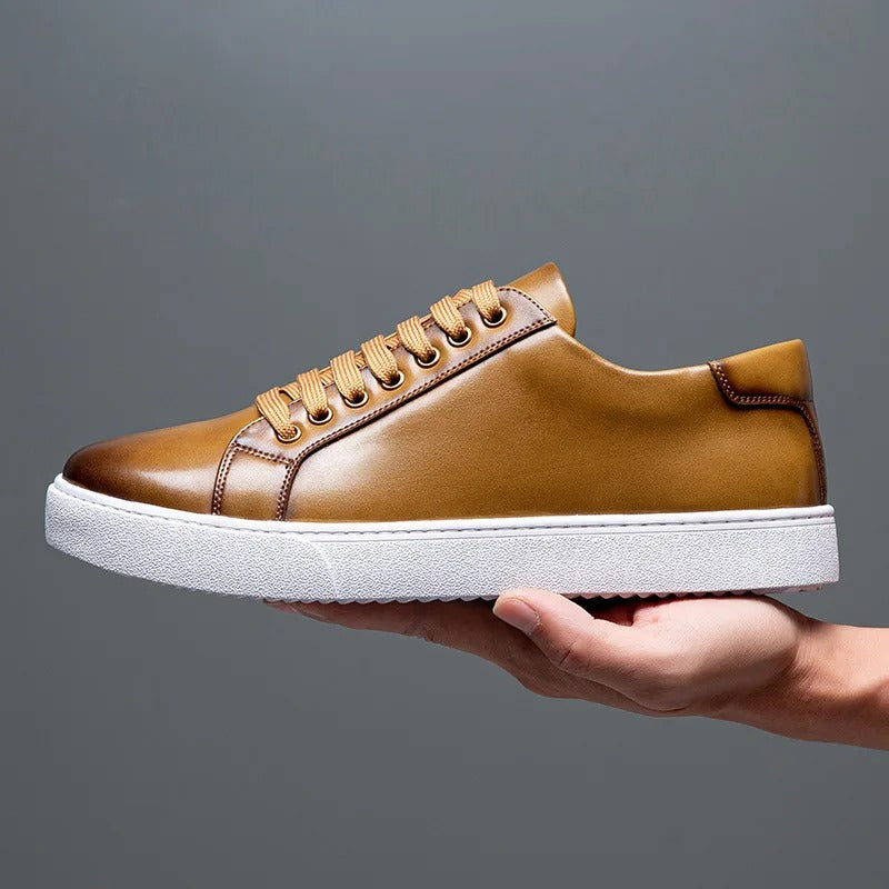 Leather Basket for Men